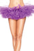 Image of Ruffled Womens Short Purple Costume Tutu