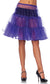 Purple Women's Knee Length Costume Petticoat