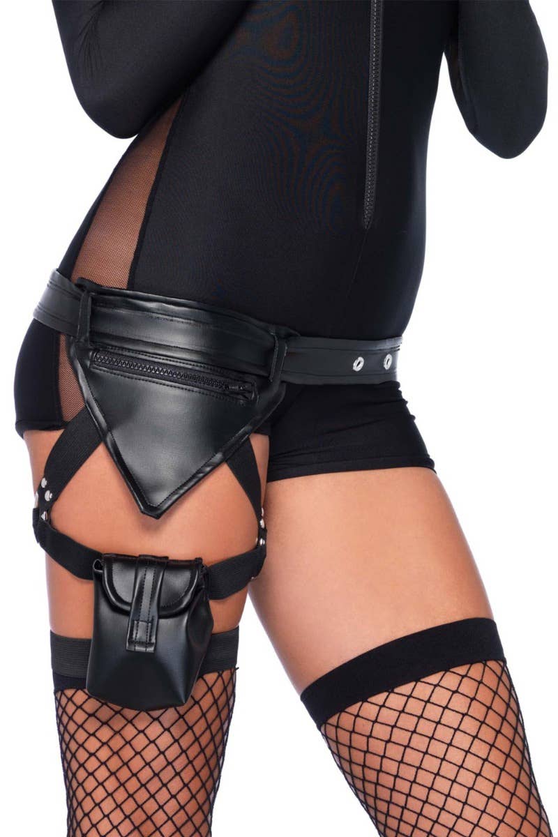 Image of Sexy Cop Womens Utility Belt with Garter