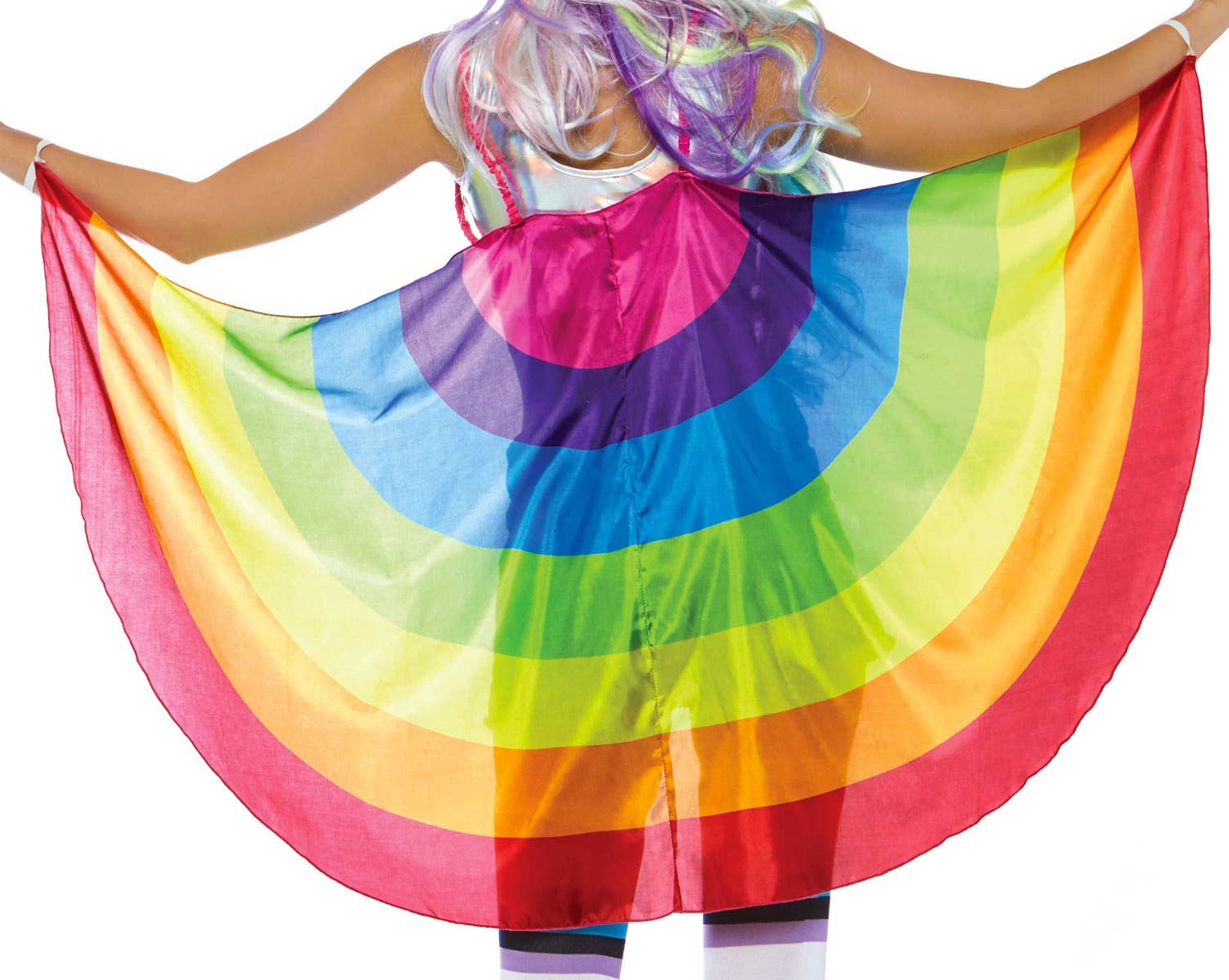 Leg Avenue Rainbow Adults Wings Costumes Accessory - fourth Image