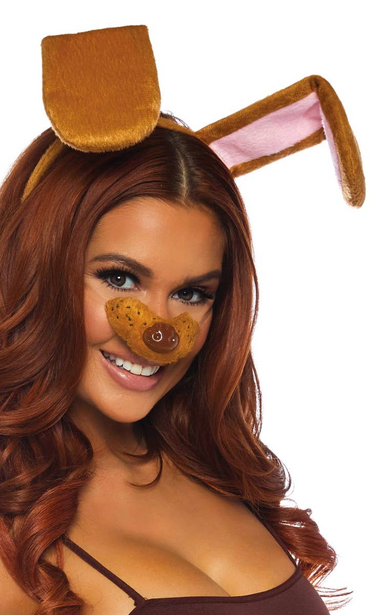 Adult's Snapchat Doggie Costume Accessory Kit Alternative Image