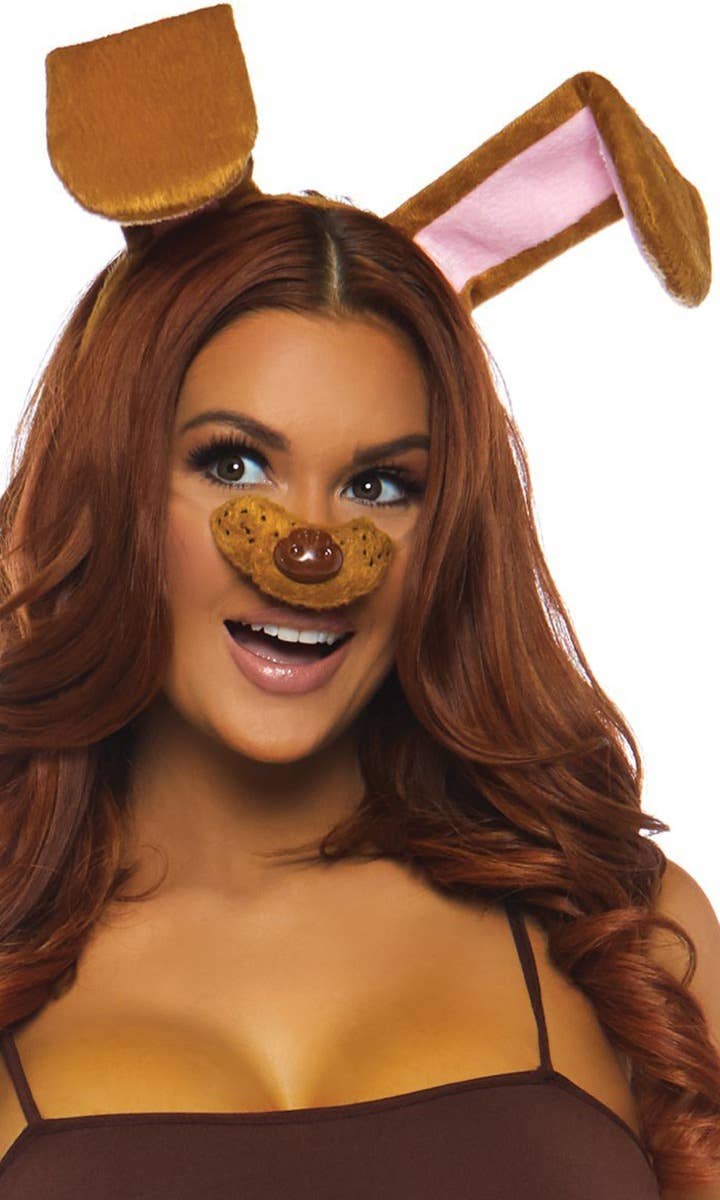 Adult's Snapchat Doggie Costume Accessory Kit Main Image