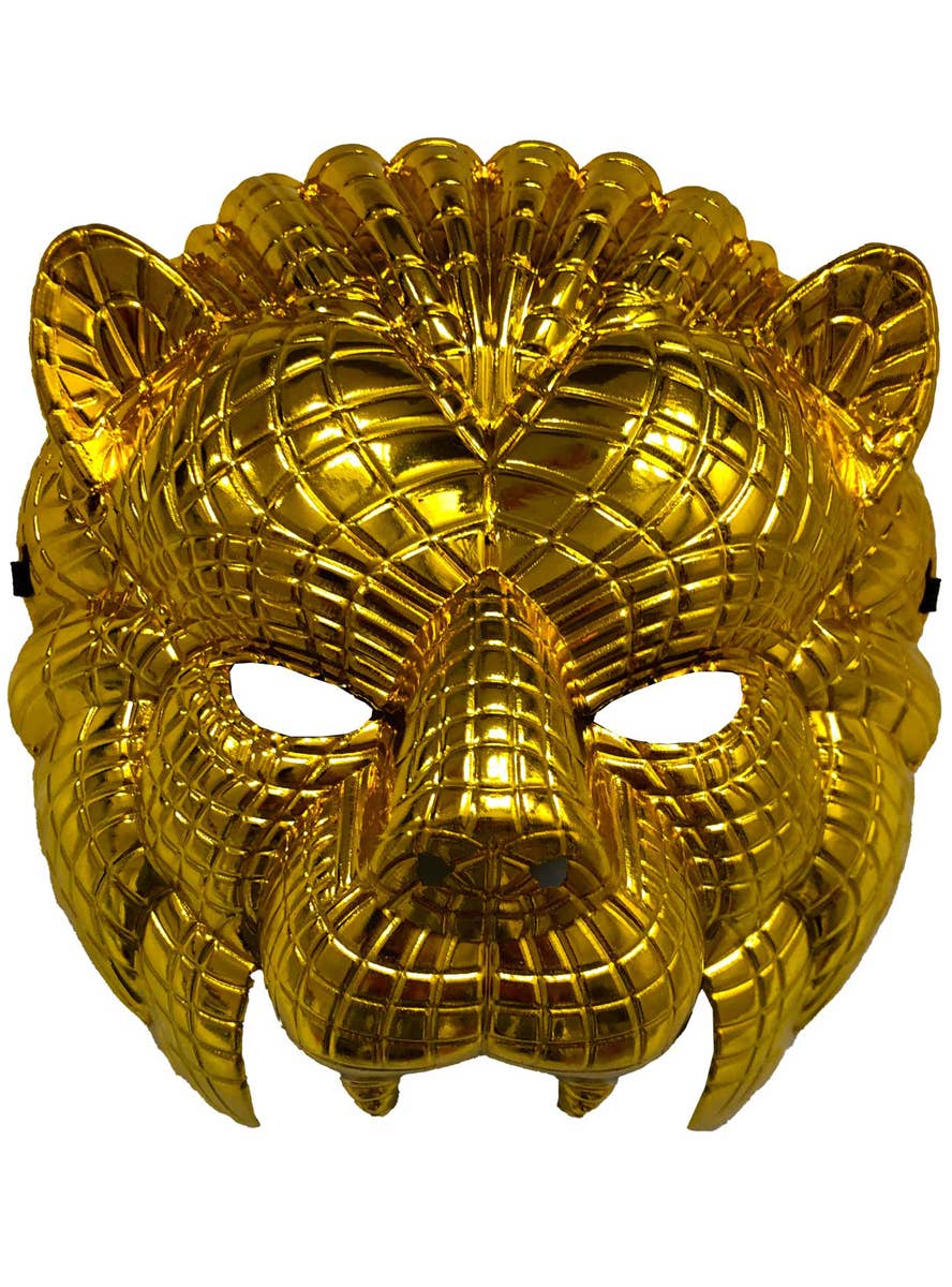 Image of Licensed Squid Game VIP Gold Lion Costume Mask