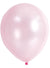 Image of Light Pearl Pink 20 Pack 30cm Latex Balloons