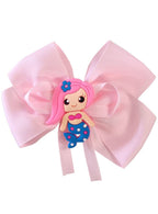 Image of Sweet Light Pink Mermaid Hair Bow Costume Accessory - Main Image