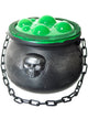 Image of Light Up Green Bubbling Cauldron Halloween Decoration - Main Image