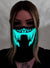 Image of Sound Activated Reptile Yellow and Green Teeth Light Up Mask - Light Up Image