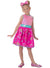 Image of LOL Doll Pink Dress Girls Licensed Costume - Front Image