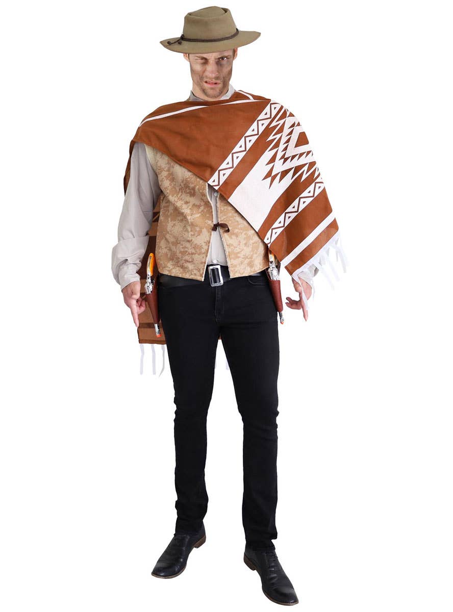 Image of Lone Ranger Plus Size Mens Eastwood Cowboy Costume