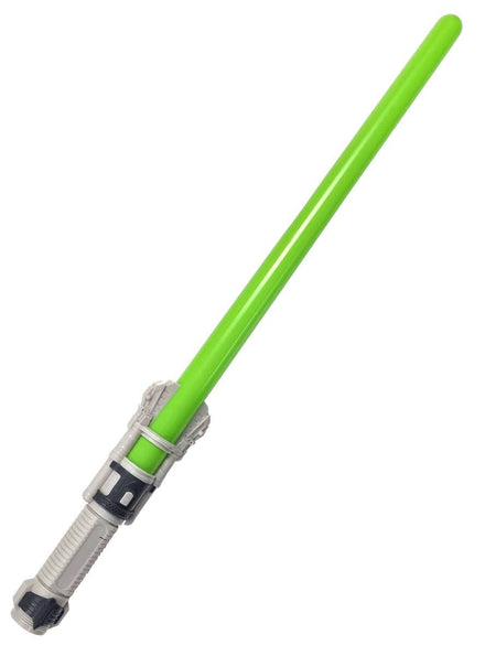 Light Up Long Green Lightsaber Star Wars Costume Accessory with Noises