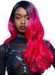 Image of Manic Panic Queen Hot Pink Curly Women's Costume Wig
