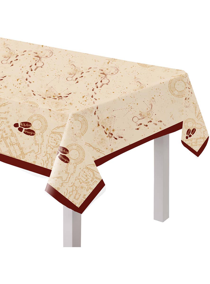 Image of Harry Potter Marauders Map 2.4m Long Paper Table Cover