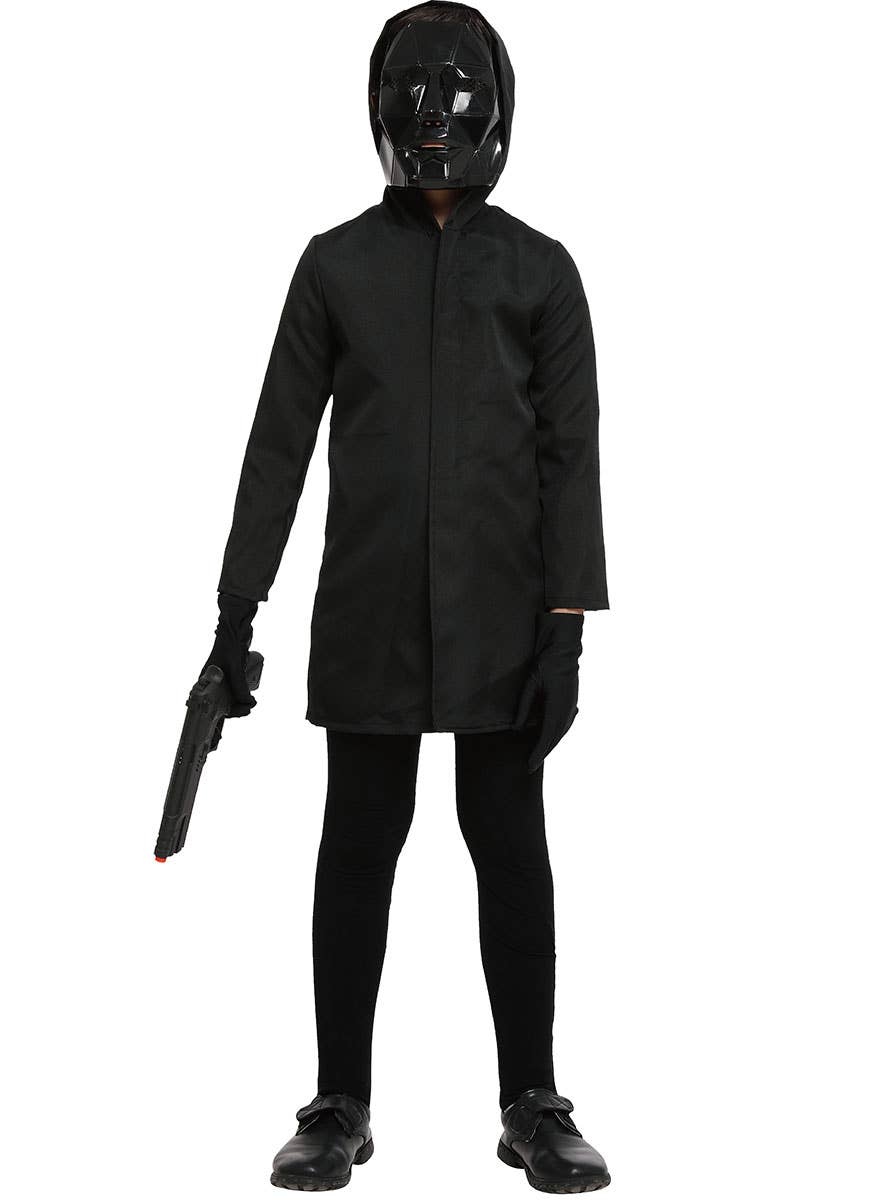 Image of Front Man Inspired Boys Costume Cloak - Alternate Image