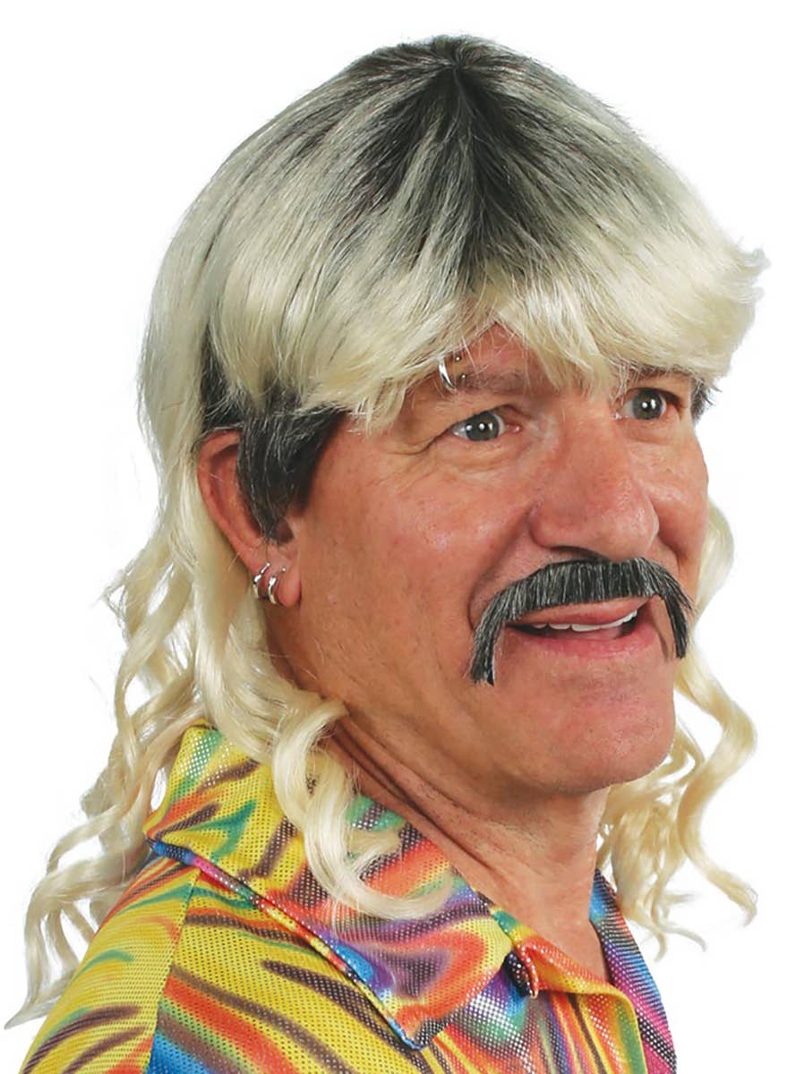 Tiger King Blonde Mullet Wig | Mens Tiger King Blonde Costume Wig