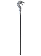 Image of Medieval Silver Dragon Cane Costume Accessory - Main Image