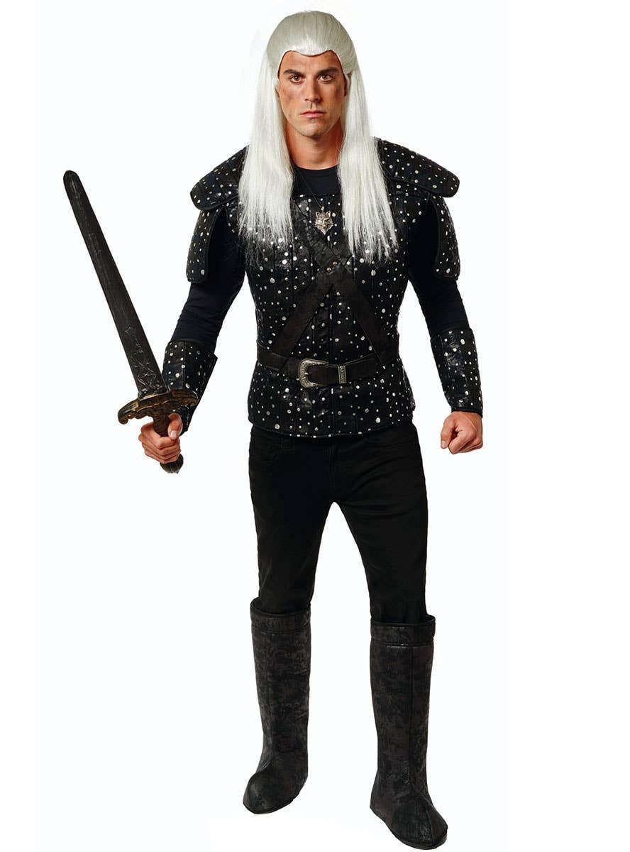 Image of Medieval Knight Men's Witcher Inspired Costume