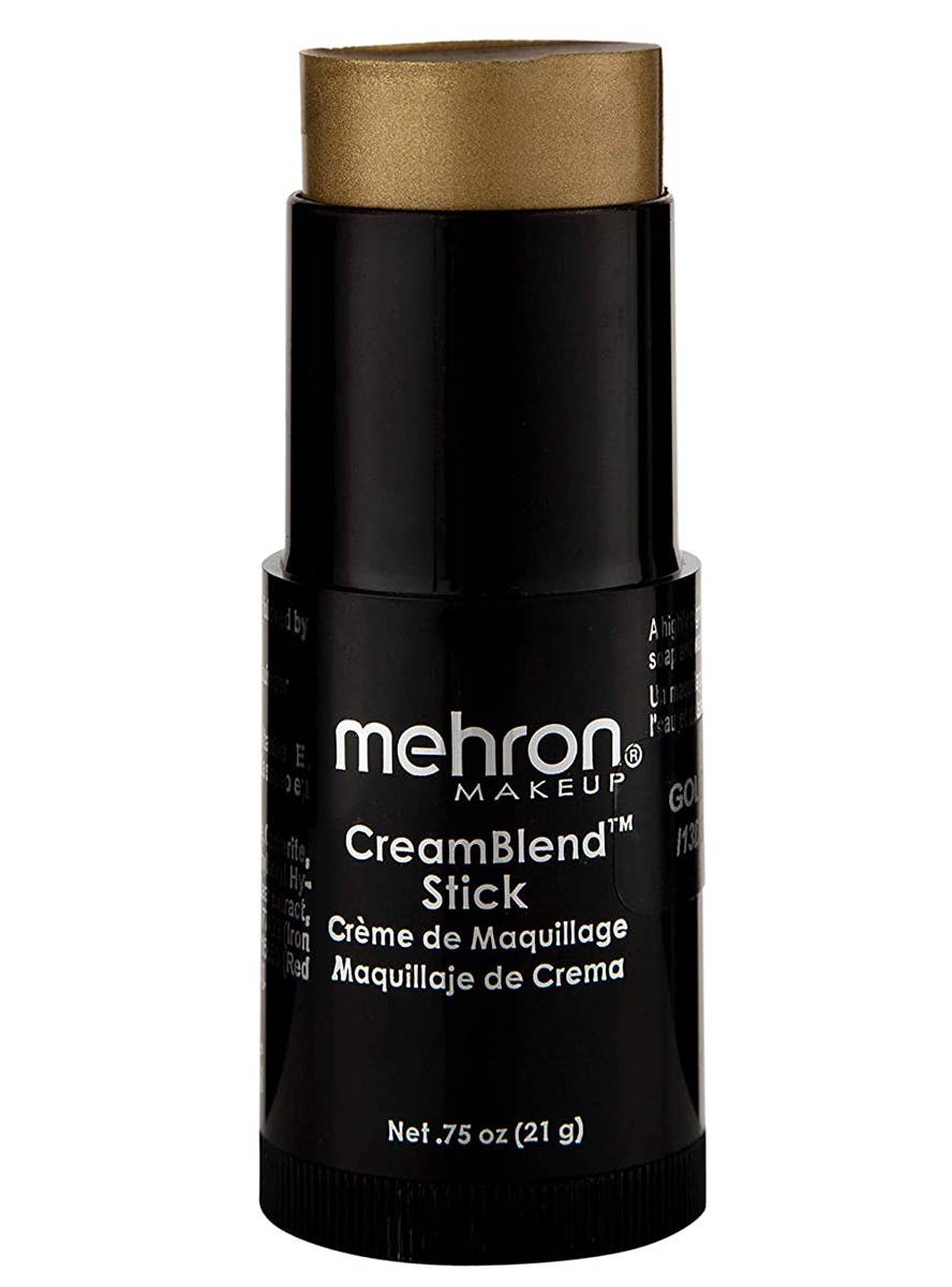 Mehron Metallic Gold Cream Makeup Stick