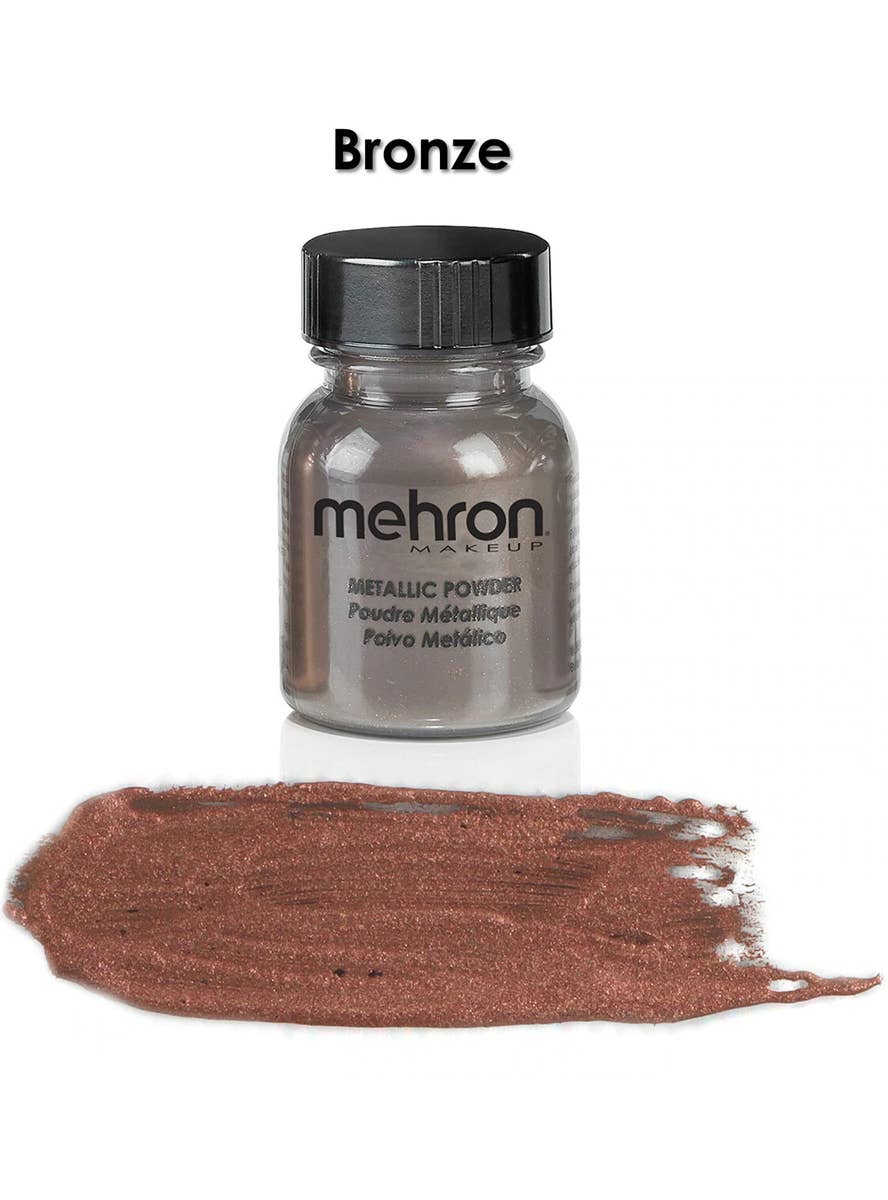 Metallic Bronze Powder Mehron Special Effects Makeup