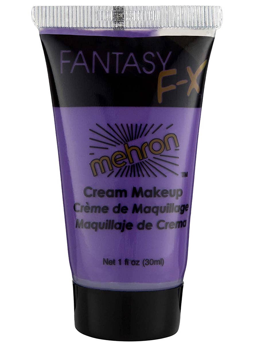 Purple Mehron Fantasy FX Cream Costume Makeup - Alternate Image