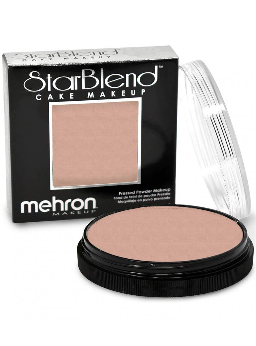 Mid Dark Olive Mehron StarBlend Cake Foundation Makeup