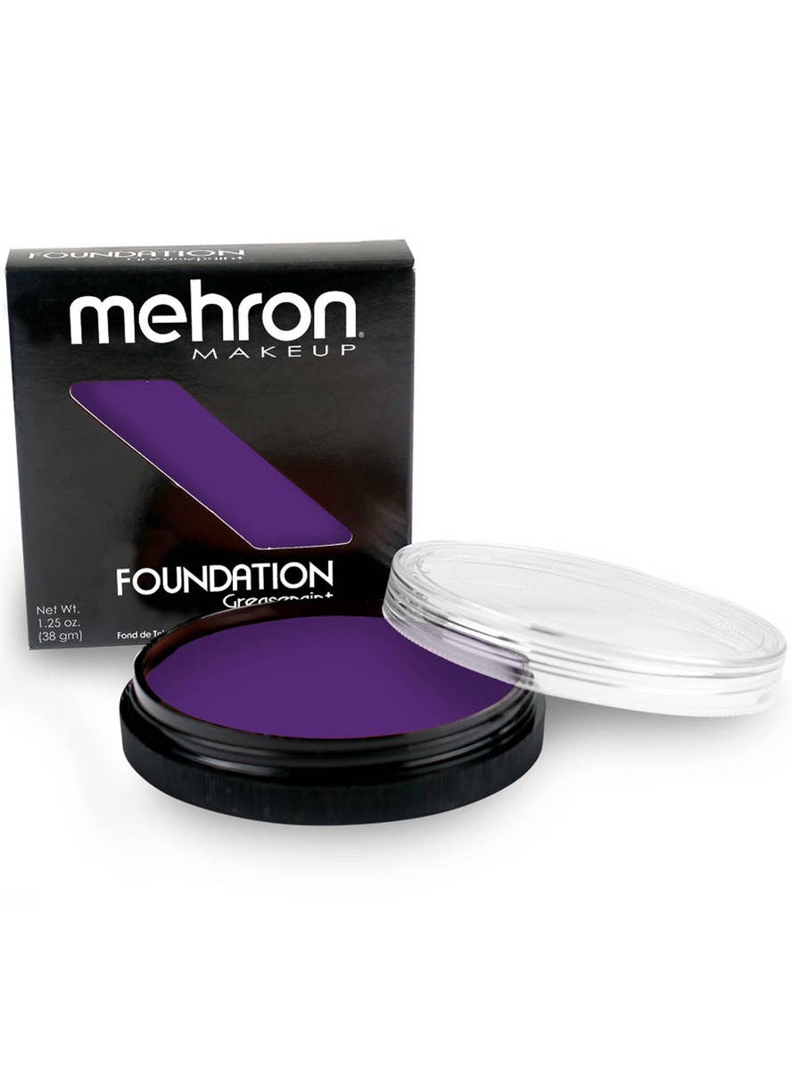 Purple Cosmetic Greasepaint Foundation Costume Makeup by Mehron