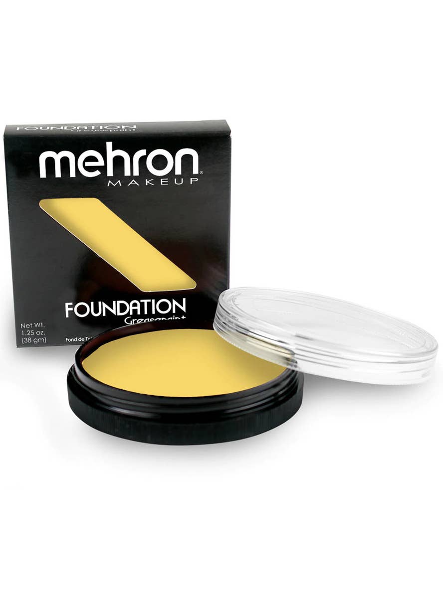 Yellow Cosmetic Greasepaint Foundation Costume Makeup by Mehron