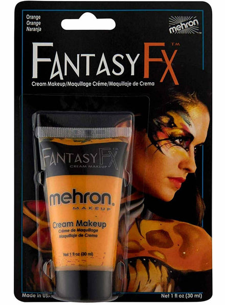 Mehron Orange Cream Face and Body Paint Costume Makeup