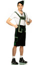 Men's Traditional Styled German Lederhosen Oktoberfest Costume Main Image