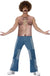 Men's Funny Realistic 70's Chest Hair Costume Top - Main Image