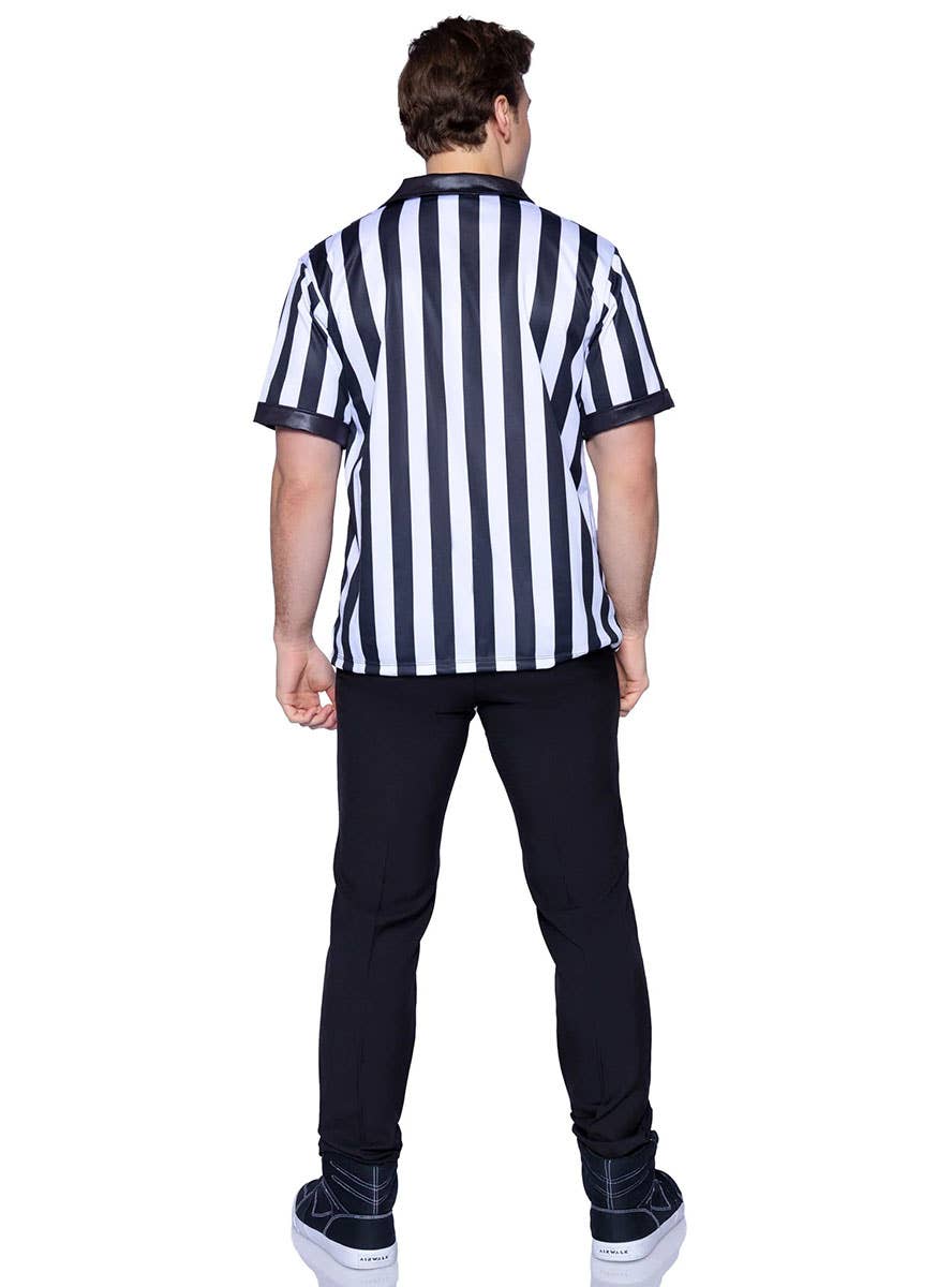 Men's Umpire Leg Avenue Fancy Dress Costume Back Image