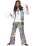 Groovy Colourful Hippie Men's 1970's Costume - Main Image