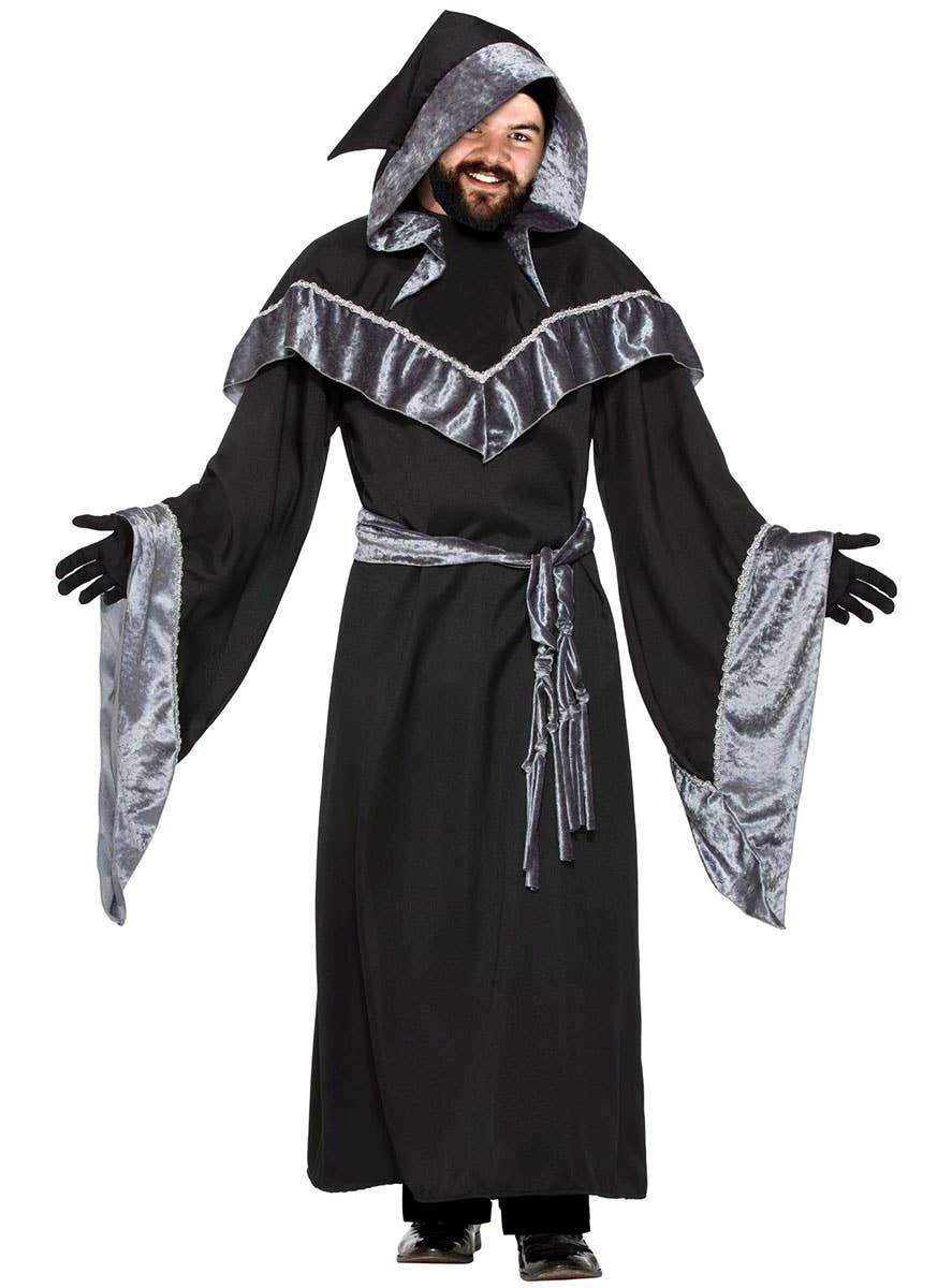 Image of Dark Sorcerer Men's Plus Size Halloween Costume - Main Image