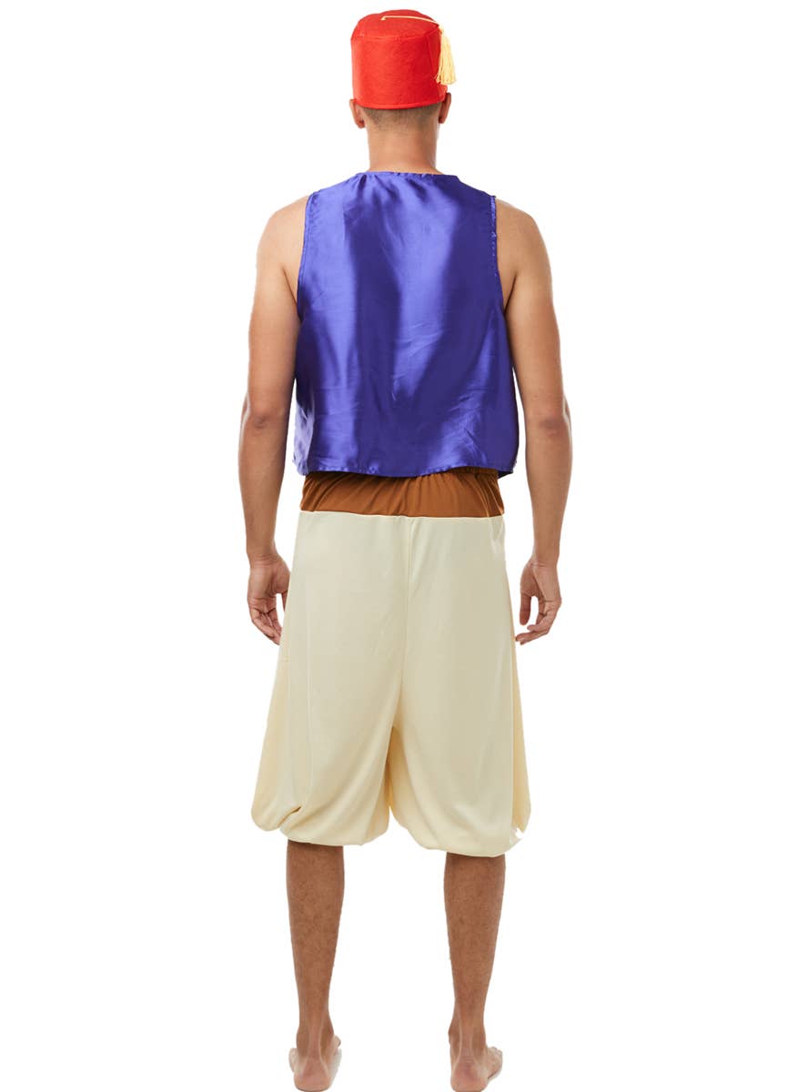 Image of Disney Aladdin Men's Fancy Dress Costume - Back Image