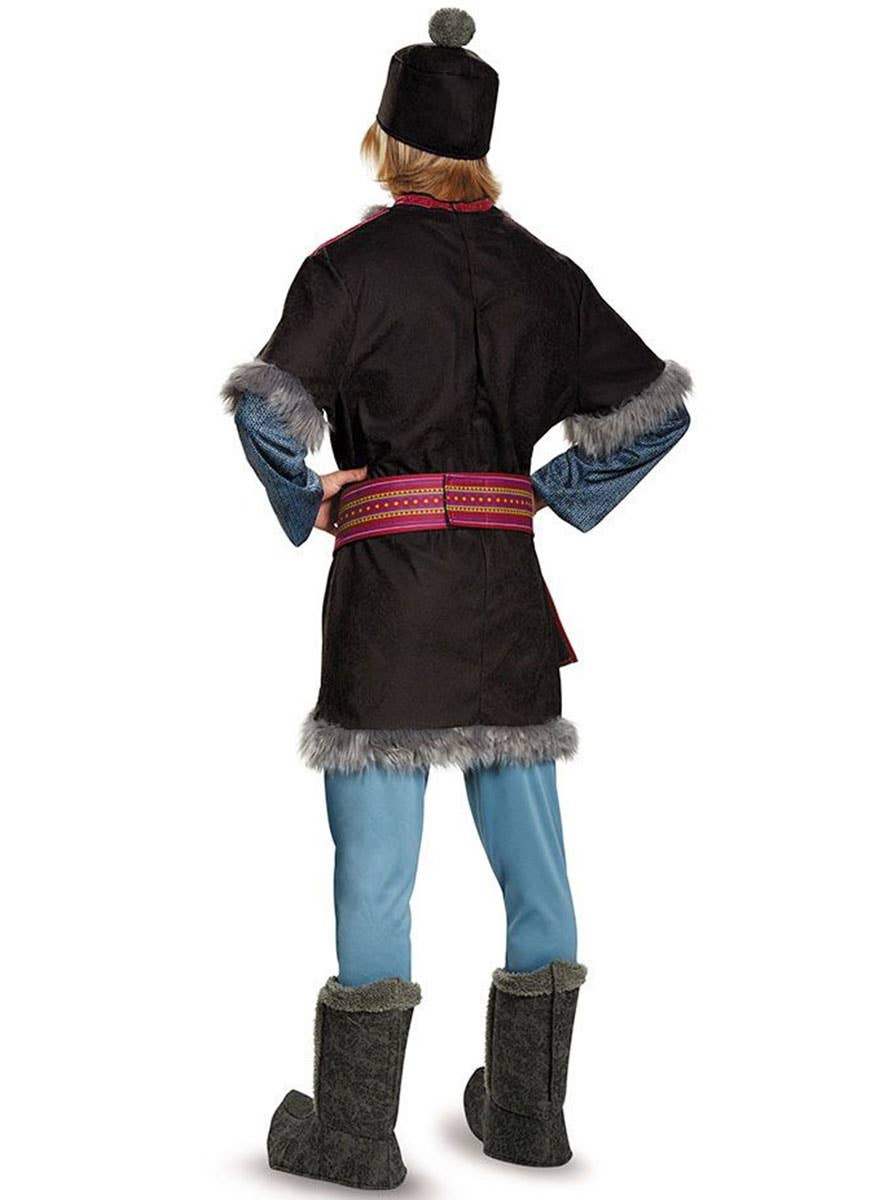 Image of Disney Frozen Men's Deluxe Kristoff Costume - Back View