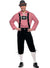 Image of Deluxe Oktoberfest Men's Red Lederhosen Costume