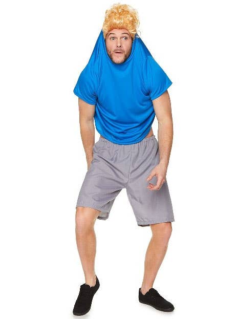 Image of Funny Beavis  Men's TV Character Costume - Alternate Front View