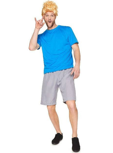 Image of Funny Beavis  Men's TV Character Costume - Front View