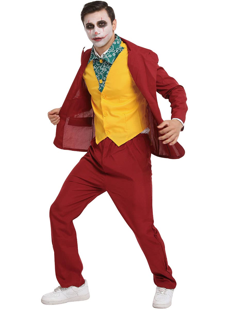 Image of Joaquin Joker Men's Dress Up Costume - Alternate Image