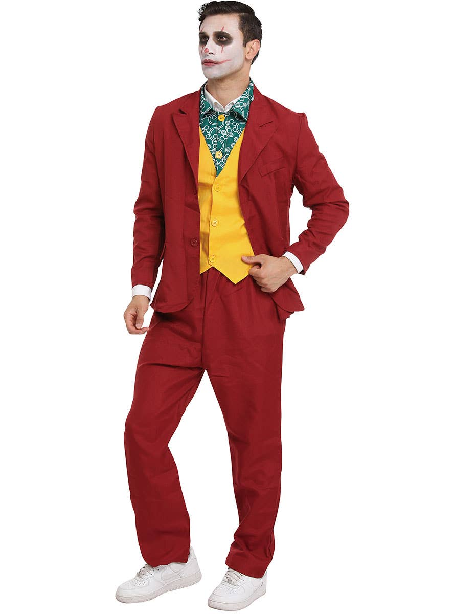 Image of Joaquin Joker Men's Dress Up Costume - Front Image