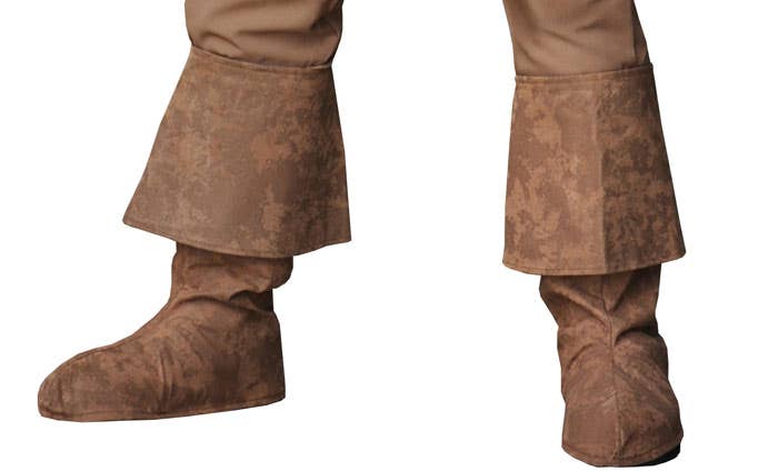 Pirate Buccaneer Men's Plus Size Costume Boots