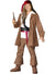 Men's Plus Size Captain Sparrow Pirate Costume Front View