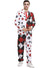 Image of Evil Clown Print Men's Halloween Suit Costume - Main Image