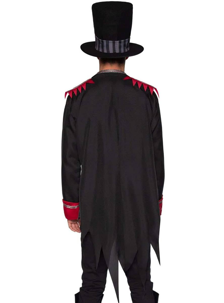 Evil Ringmaster Men's Halloween Costume Close Back View