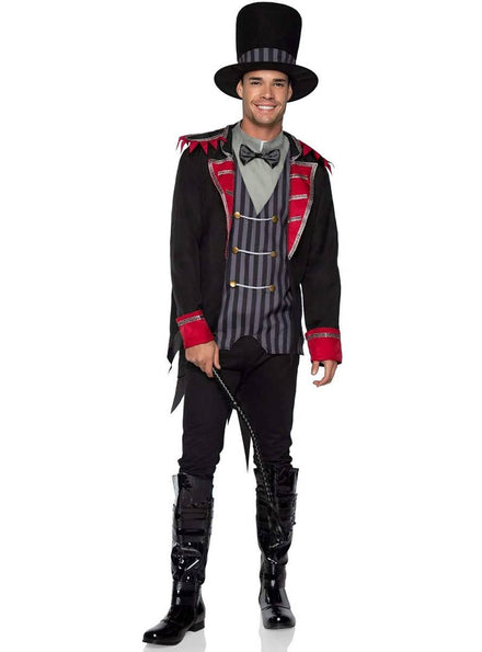 Evil Ringmaster Men's Halloween Costume Main View