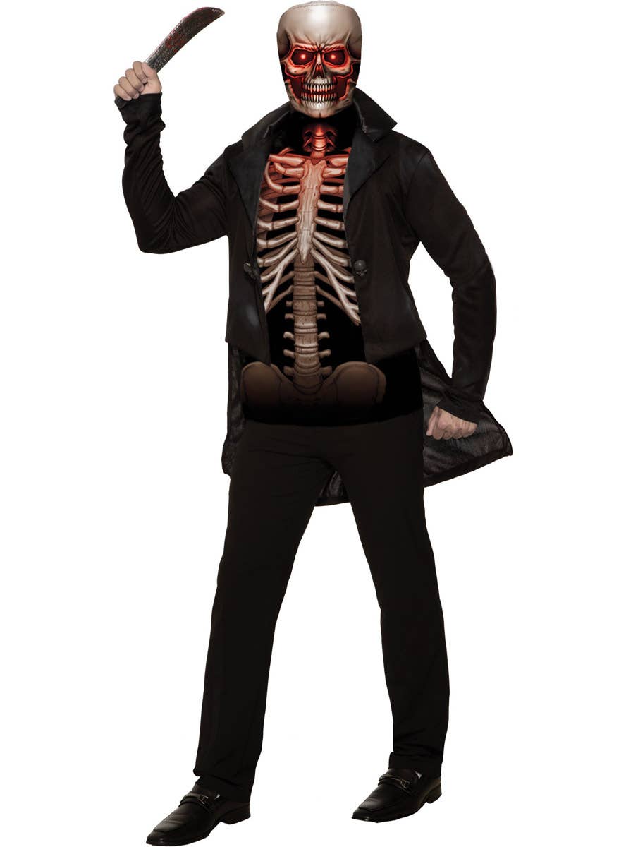 Image of Sinister Skeleton Men's Halloween Costume
