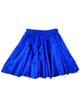 Image of Metallic Blue Girl's Cheerleader Costume Skirt