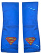 Image of Metallic Blue Women's Supergirl Costume Gauntlets - Main Image