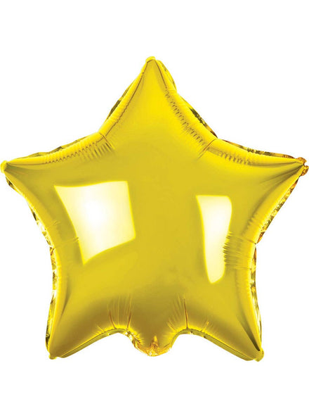 Image of Star Shaped Gold 45cm Foil Balloon