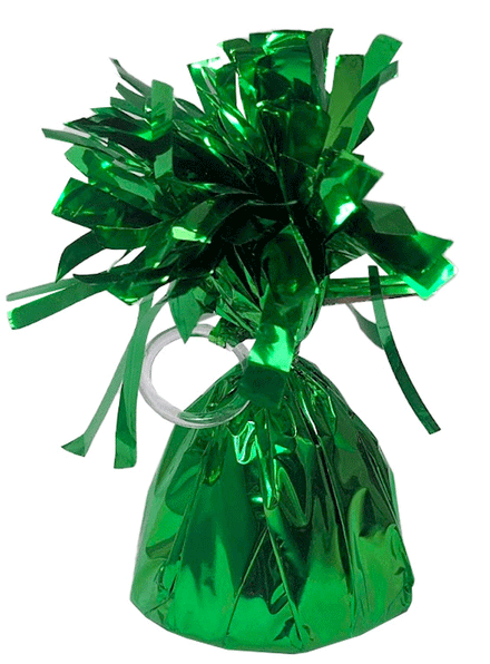 Image of Metallic Green Foil Balloon Weight