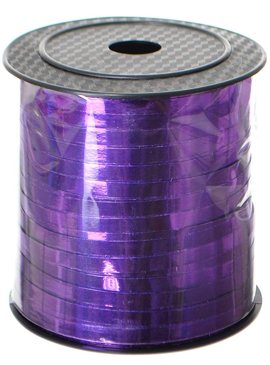 Image of Metallic Purple 200m Balloon Ribbon
